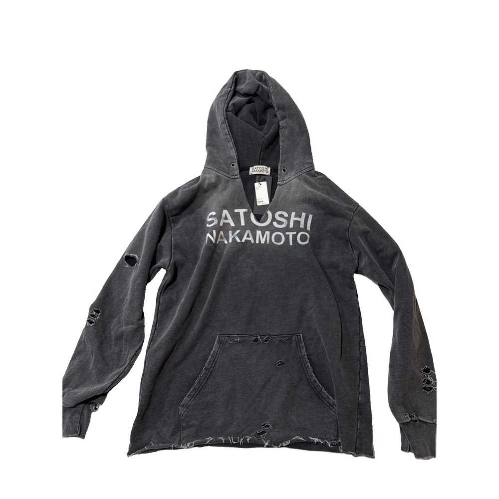 Satoshi Nakamoto Sweatshirt  Sweater Size:M